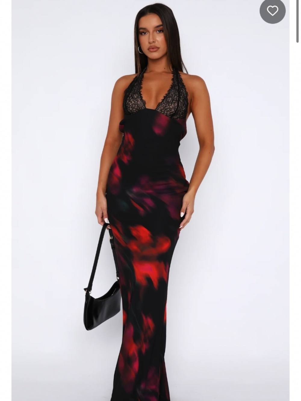 Whitefox beyond the stars sangria dress size xs